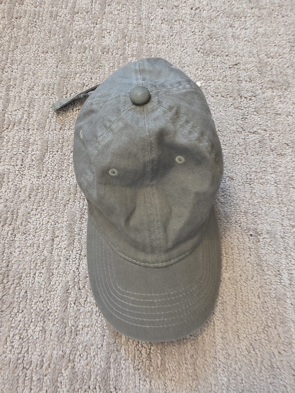 Classic Olive Green Women's Baseball Cap - Unbranded